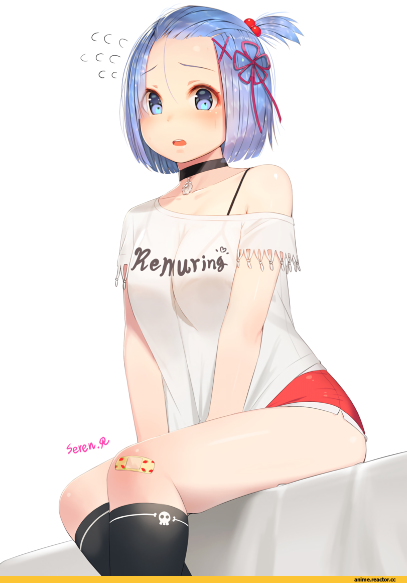 Re Zero Kara Hajimeru Isekai Seikatsu, Rem (re zero), JellyTits-7, Anime