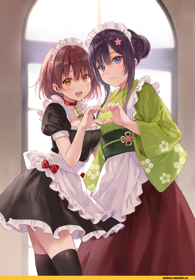 Anime Original, Anime Art, fukahire (ruinon), Maid, Anime