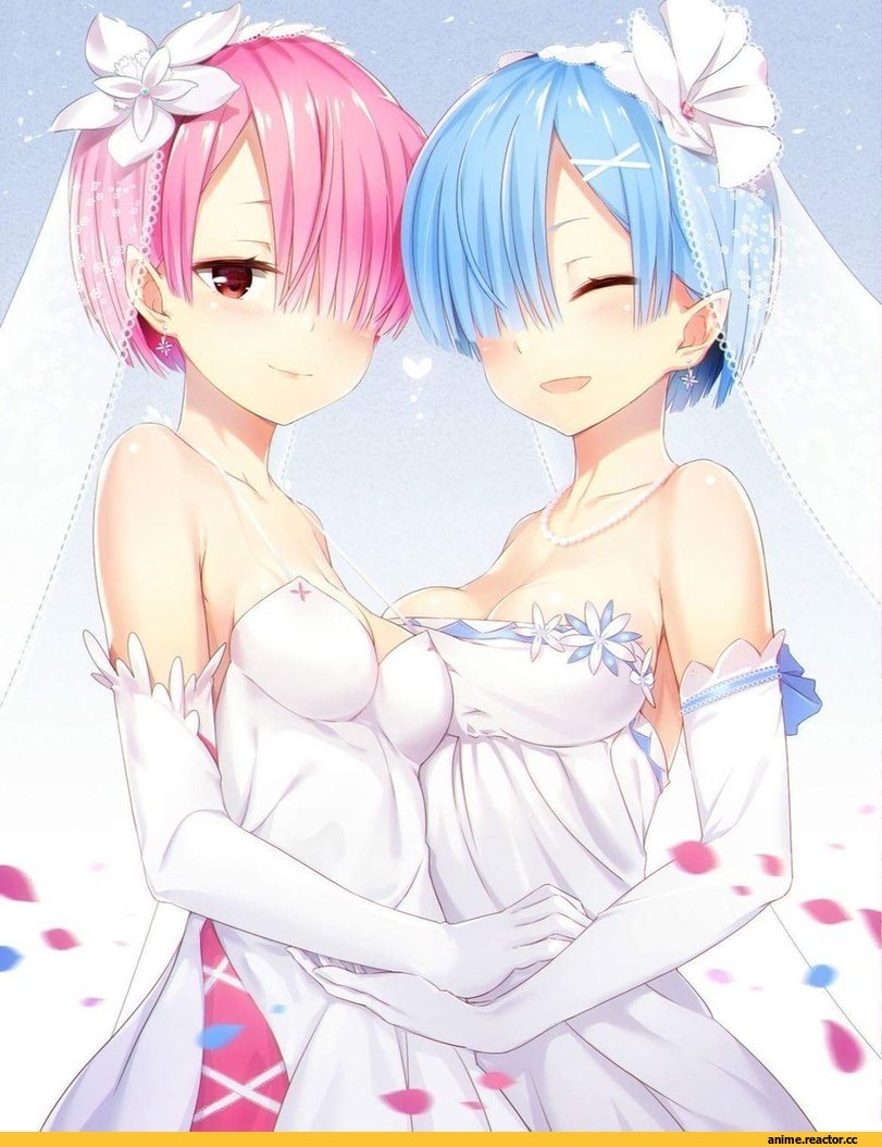 Re Zero Kara Hajimeru Isekai Seikatsu, Rem (re zero), Ram (Re Zero), Anime