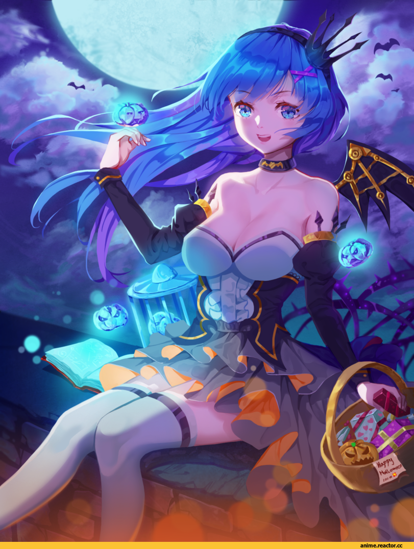 Re Zero Kara Hajimeru Isekai Seikatsu, Rem (re zero), Anime Art, Anime Halloween, 100wang, Anime