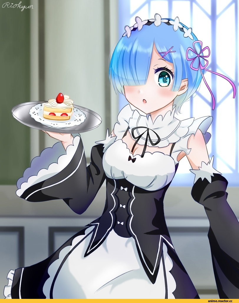 Re Zero Kara Hajimeru Isekai Seikatsu, Rem (re zero), Riokyun, Anime