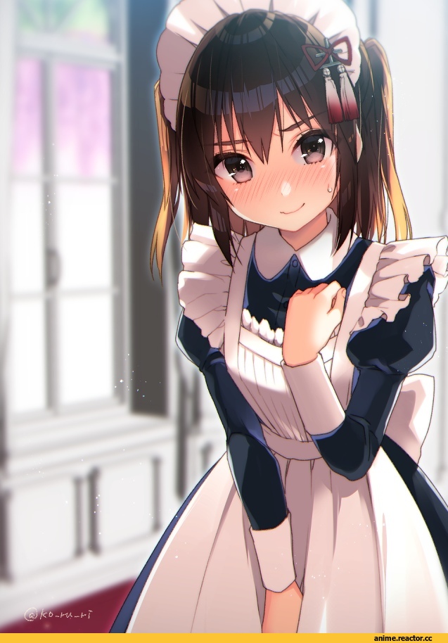 Anime Art, Anime Original, Maid, удалённое, Anime