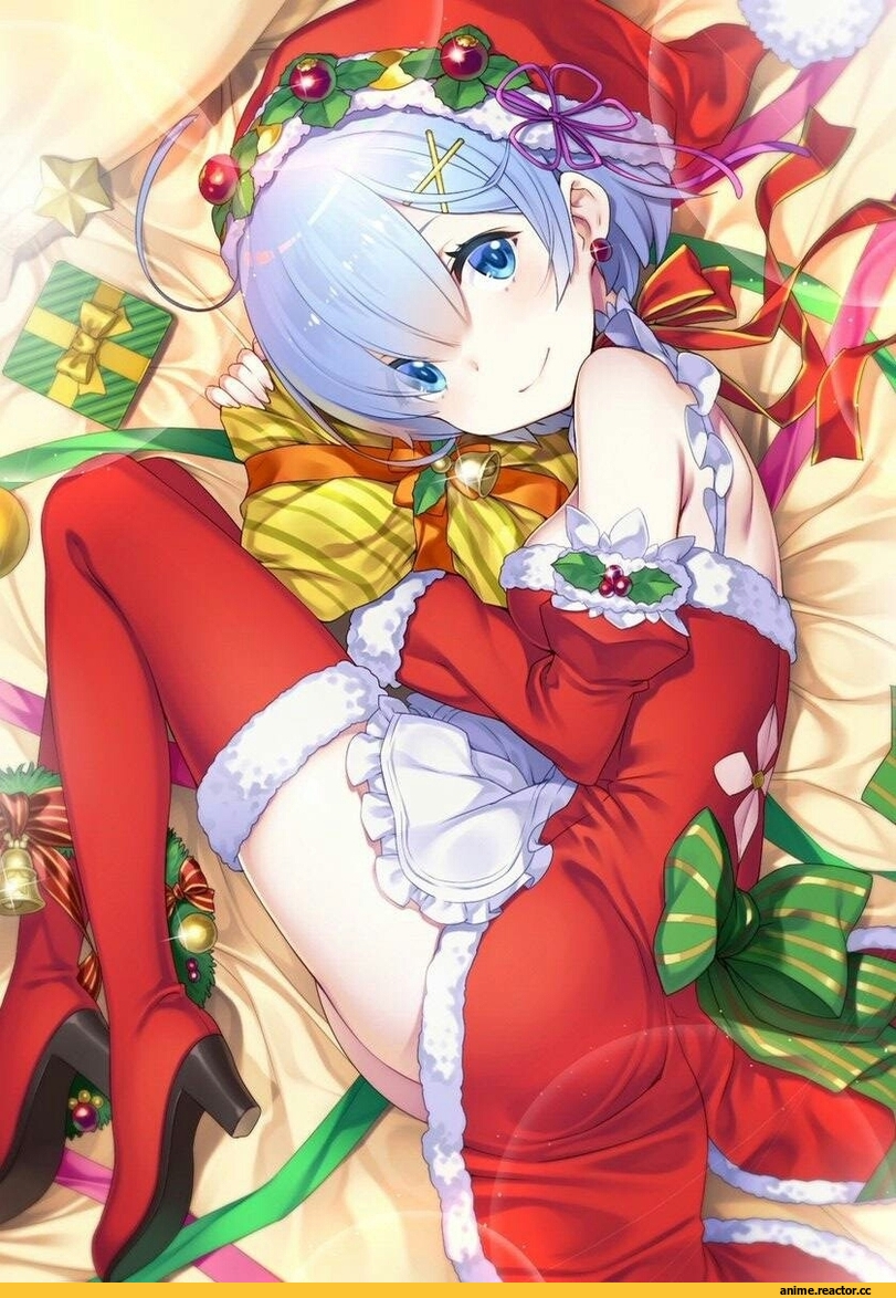 Rem (re zero), Re Zero Kara Hajimeru Isekai Seikatsu, Anime Christmas, Anime