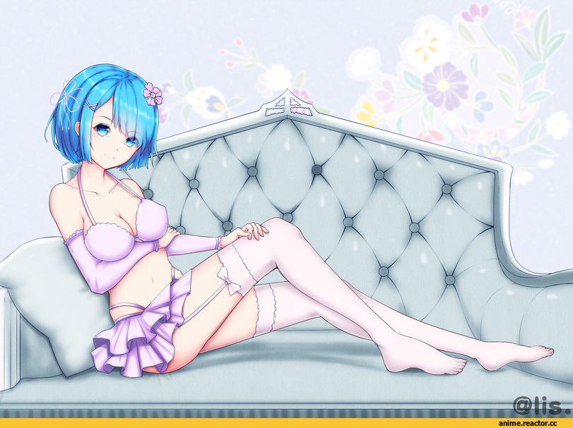 Re Zero Kara Hajimeru Isekai Seikatsu, Rem (re zero), Anime Ero, Anime Ero Pantsu, Anime