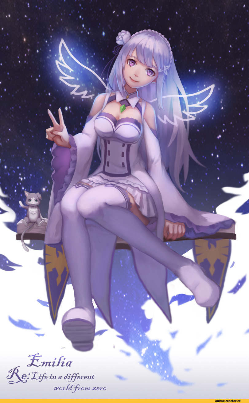 Emilia (re zero), Re Zero Kara Hajimeru Isekai Seikatsu, Anime