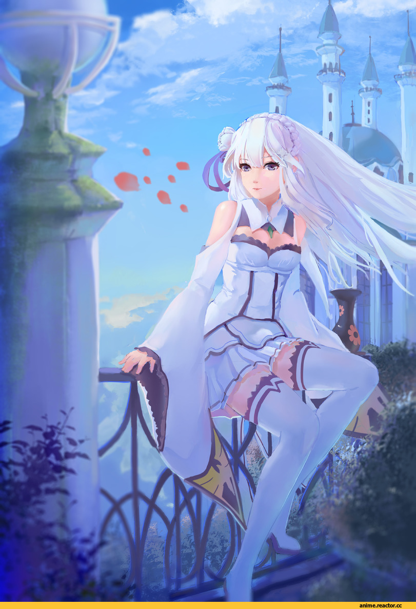 Re Zero Kara Hajimeru Isekai Seikatsu, Emilia (re zero), Anime