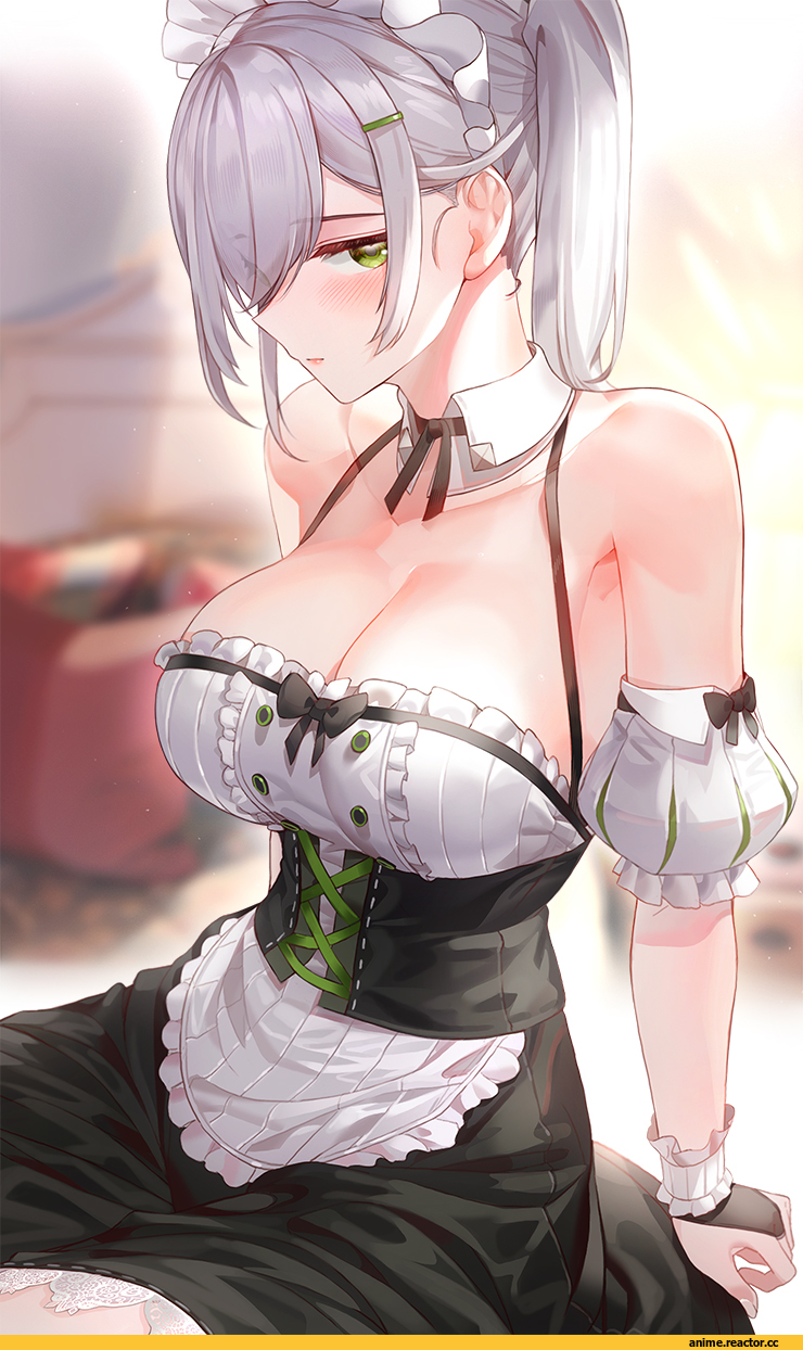 Kfr, Anime Art, artist, AO, Maid, Large Breasts (Anime), Anime