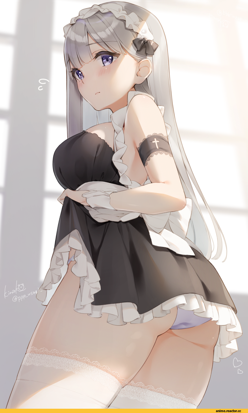 Shiratama Akane, Anime Ero Pantsu, Anime Ero, oshiri, Maid, Anime