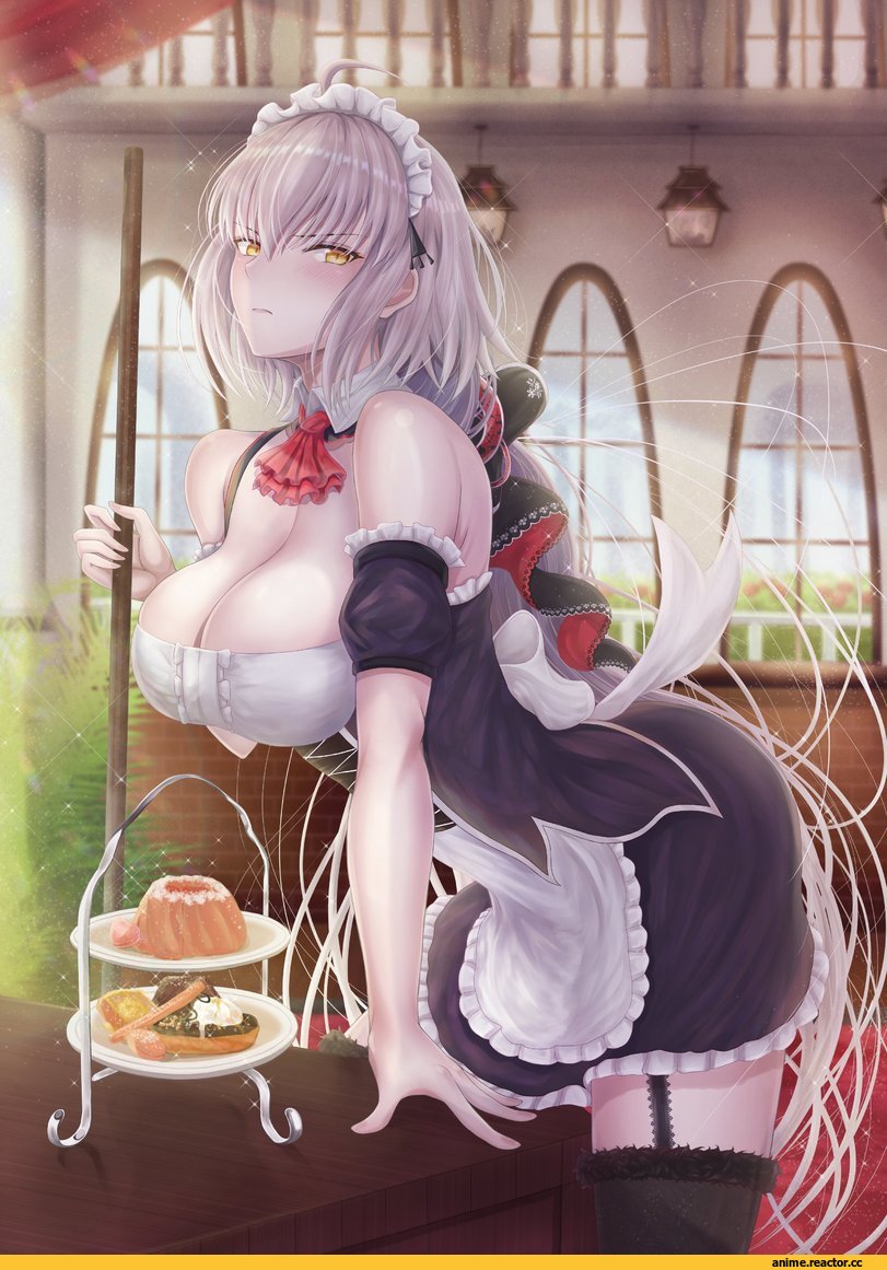 Jeanne Alter, Fate/Grand Order, Fate (series), Maid, Anime Ero, penguintake, Anime