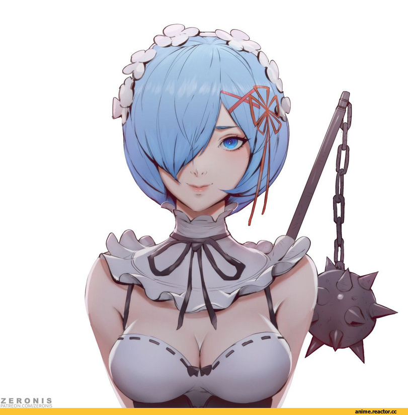 Rem (re zero), Re Zero Kara Hajimeru Isekai Seikatsu, ZeroNis, artist, Anime