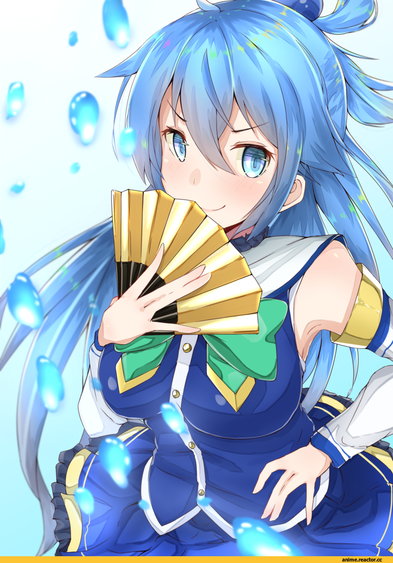 Anime Art, KonoSuba, Aqua (KonoSuba), Anime