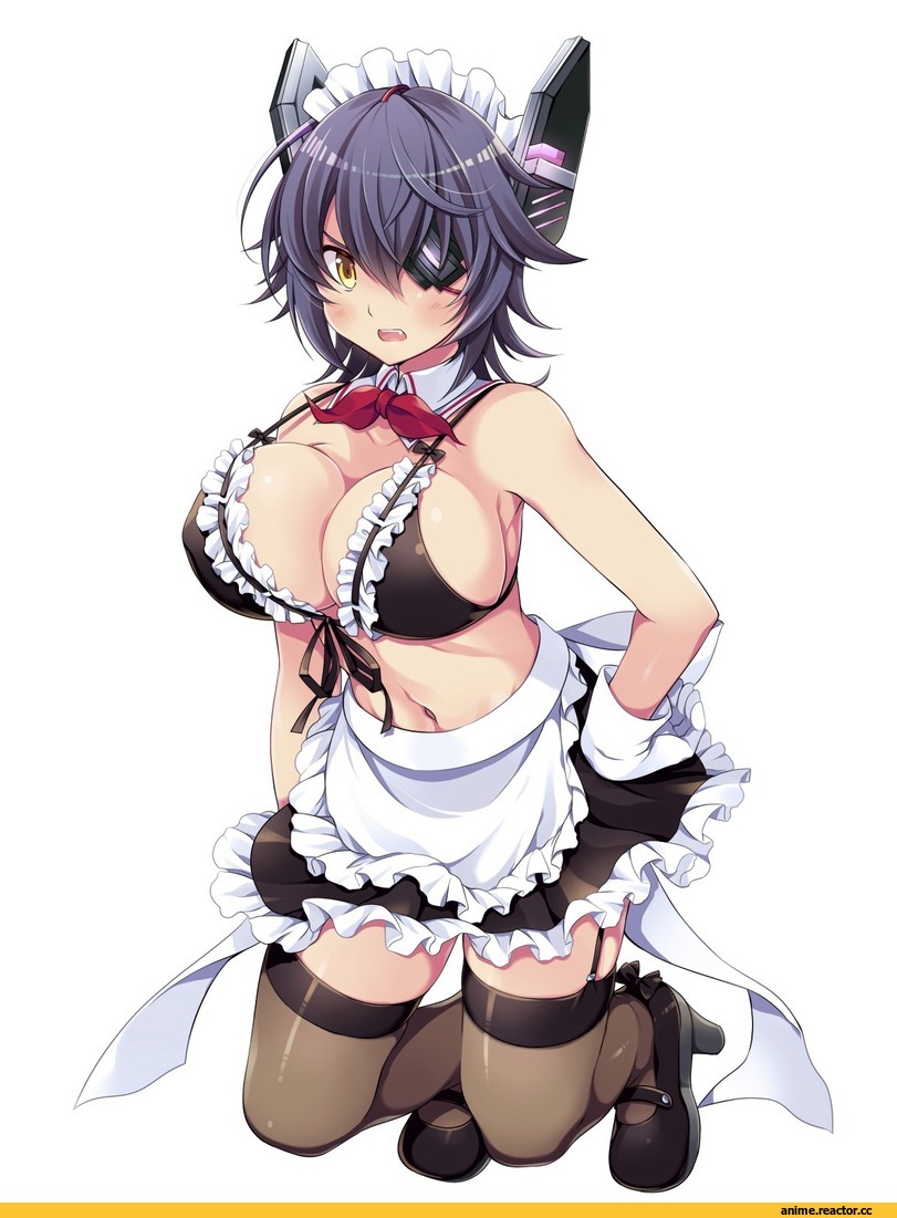 Tenryuu, Kantai Collection, Maid, Anime Ero, odawara hakone, Anime Ero Kyonyuu, Anime