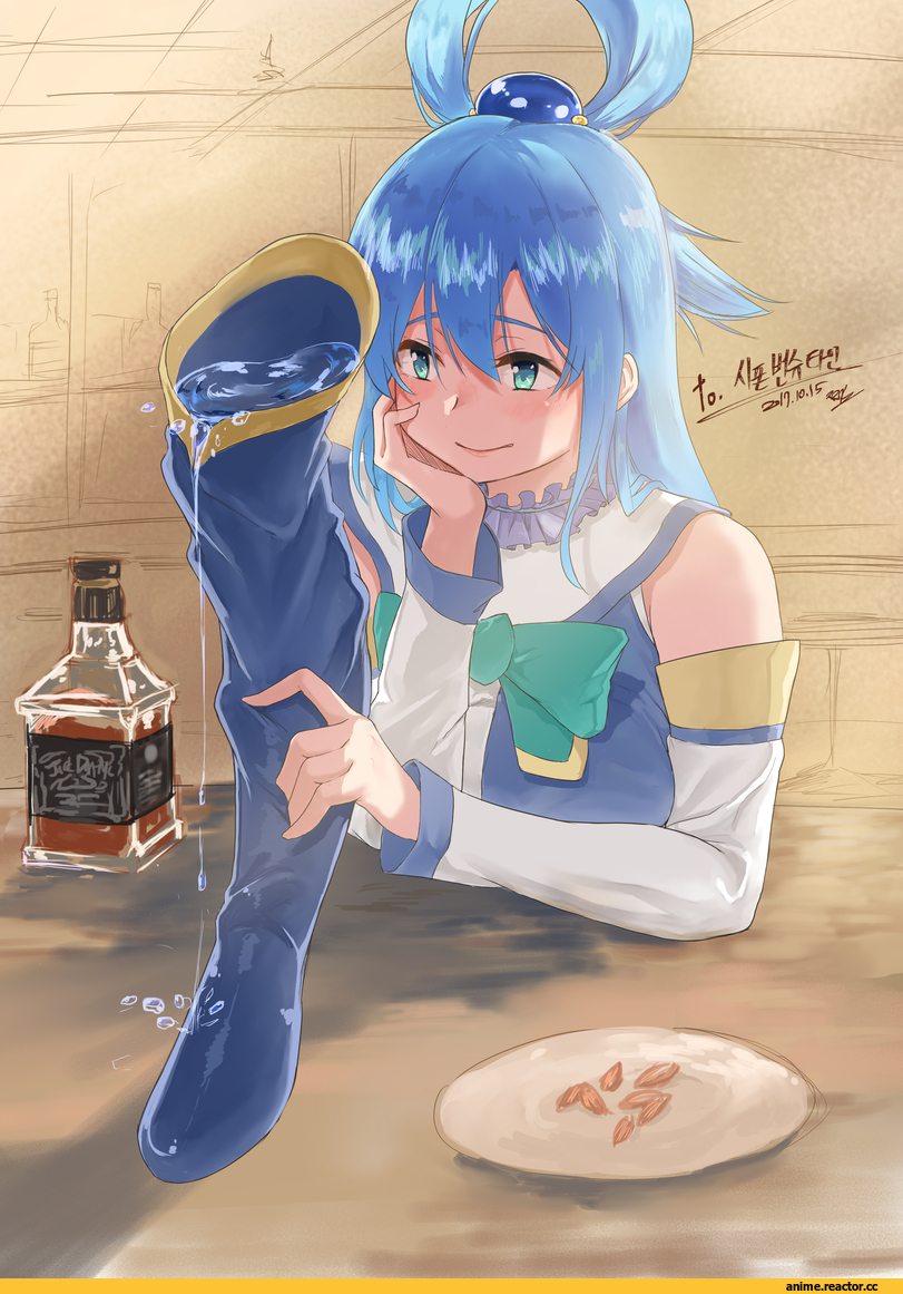 KonoSuba, Aqua (KonoSuba), jjeono, Anime