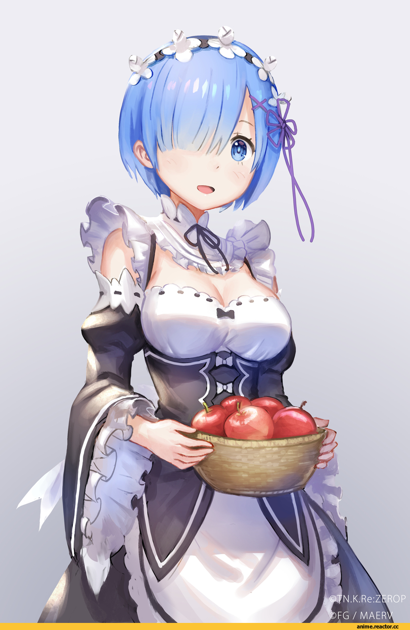 Re Zero Kara Hajimeru Isekai Seikatsu, Rem (re zero), Anbe Yoshirou, Anime Art, Anime