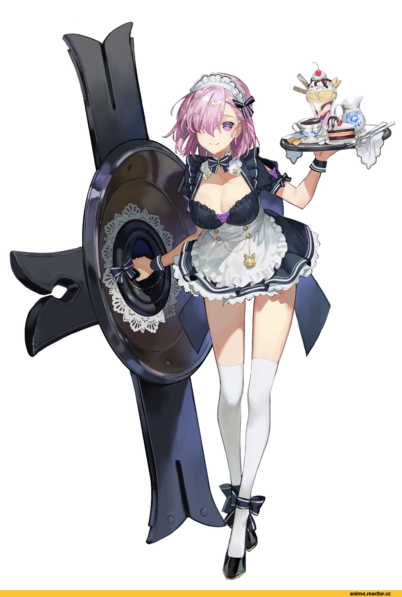 Mash Kyrielight, Fate/Grand Order, Fate (series), Maid, Siki, Anime