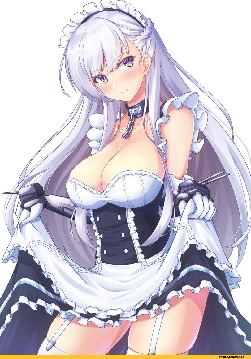 Azur Lane, Belfast (Azur Lane), Maid, Anime