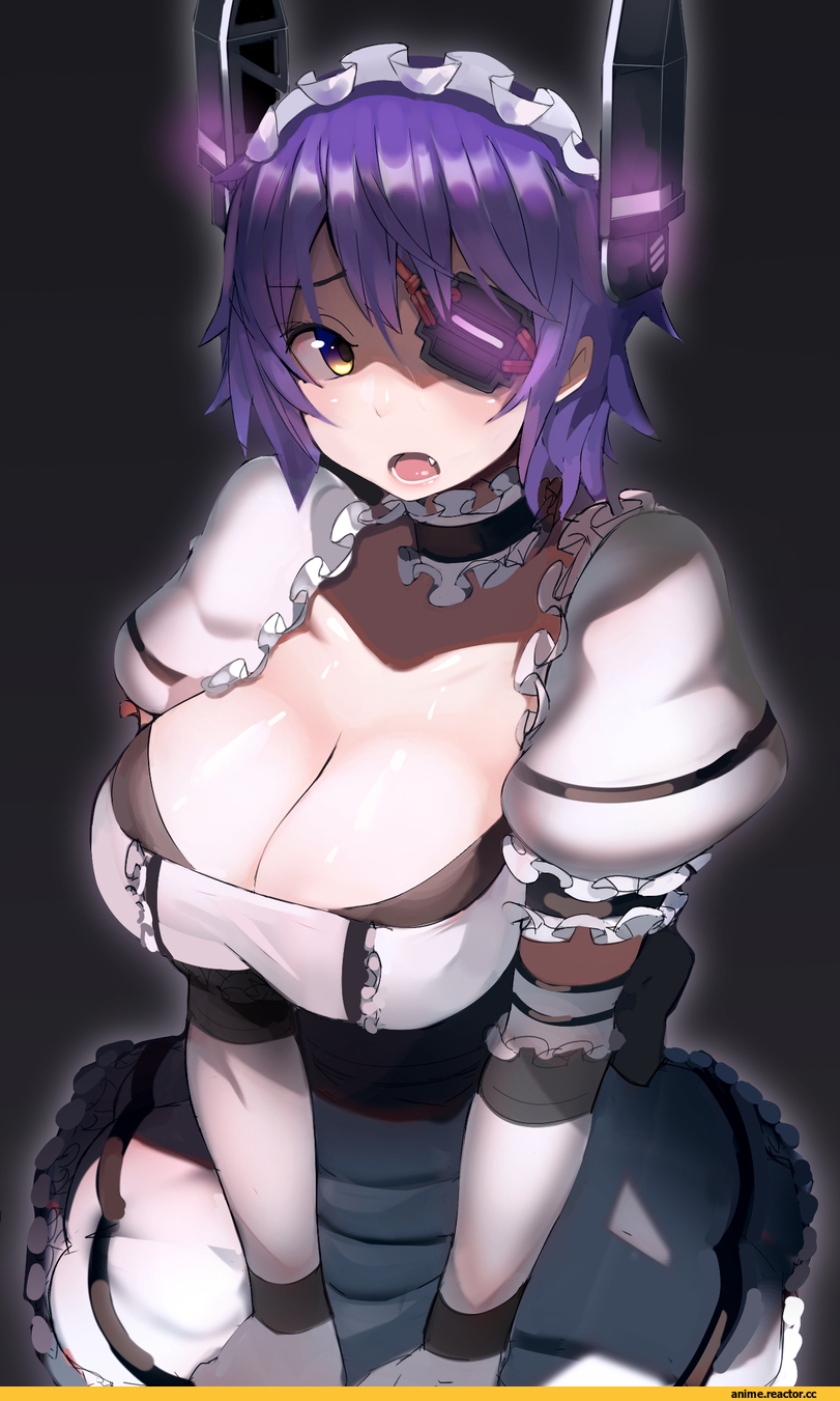 Ayakumo, Anime Art, artist, Tenryuu, Kantai Collection, Maid, Anime