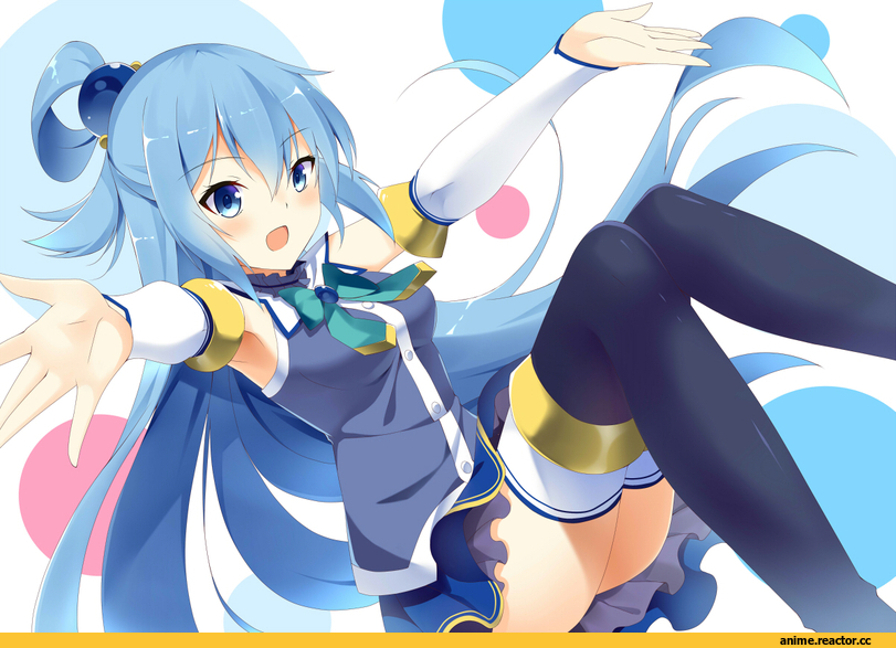 Aqua (KonoSuba), KonoSuba, lingsexuanlv, Anime