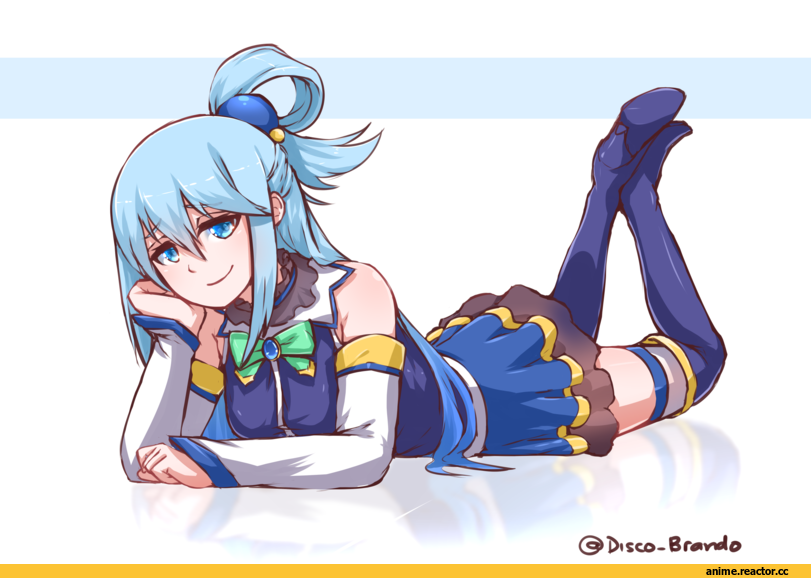 KonoSuba, Aqua (KonoSuba), Disco Brando, Anime Art, Anime