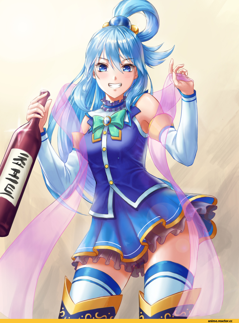 Aqua (KonoSuba), KonoSuba, Anime