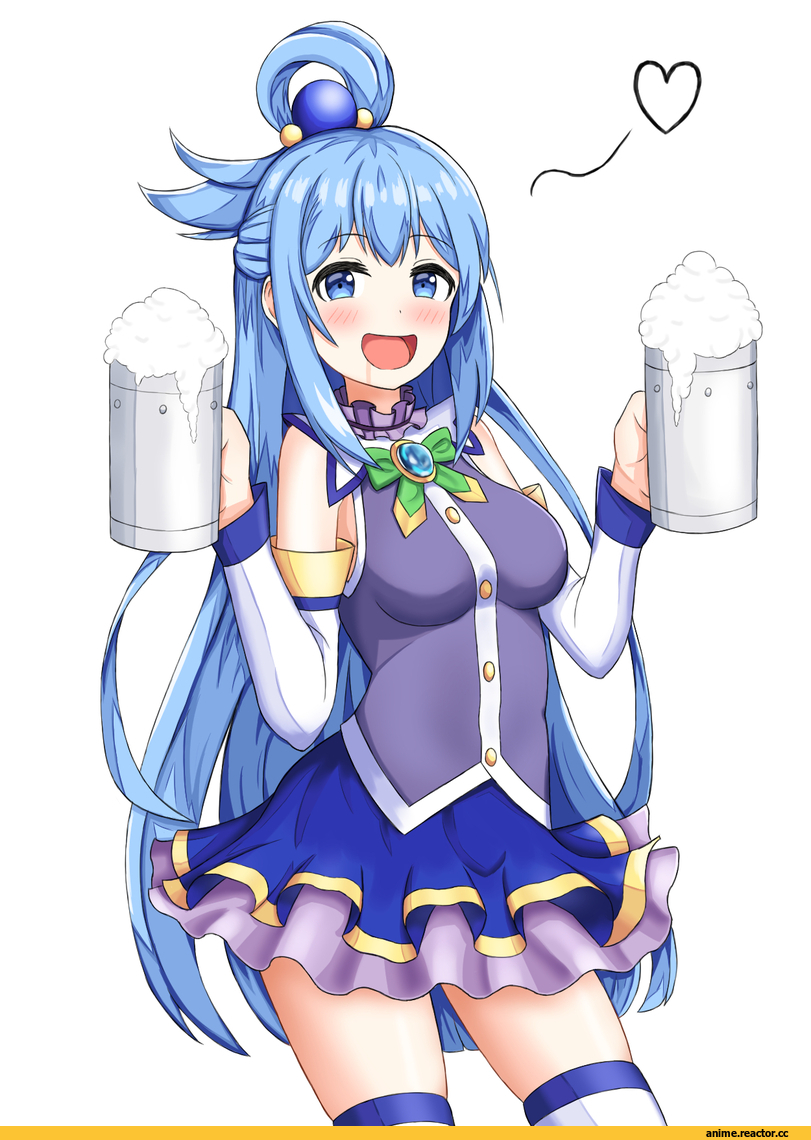 KonoSuba, Aqua (KonoSuba), Anime