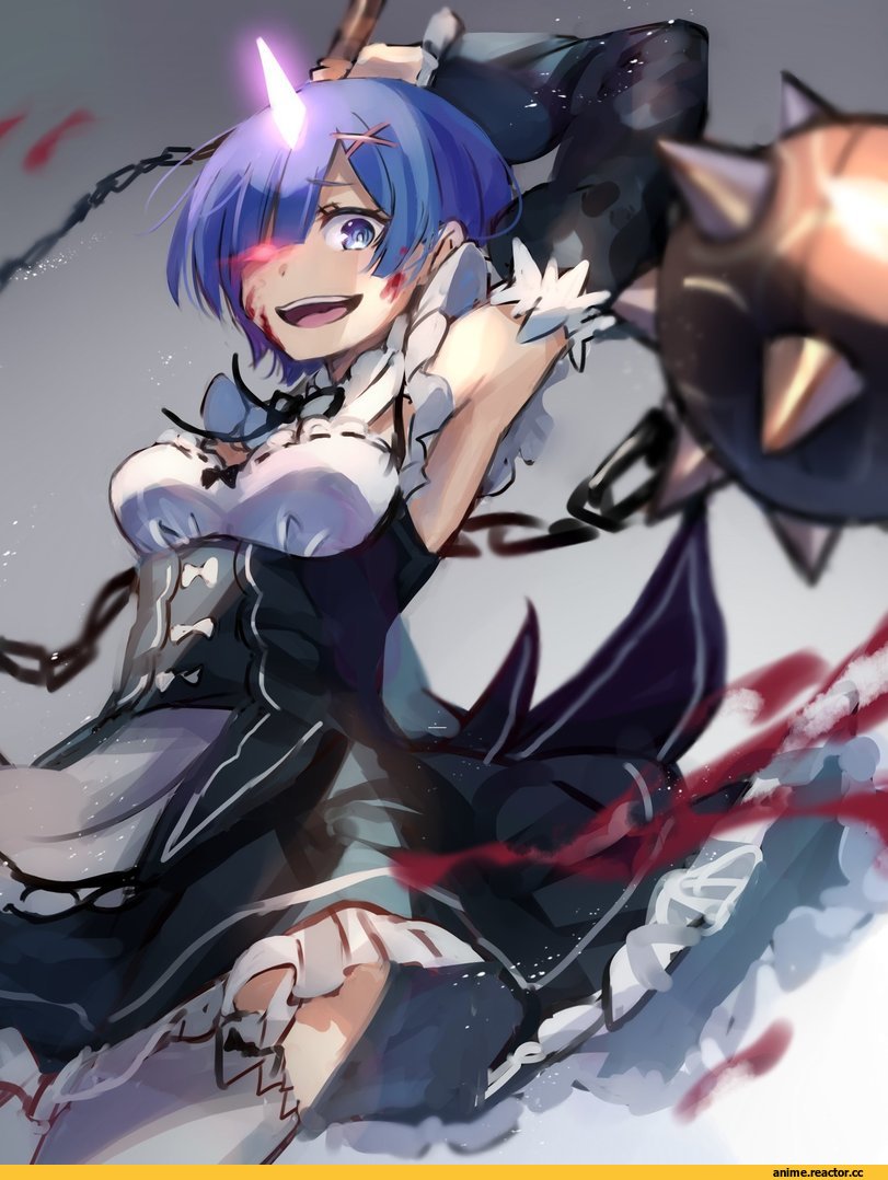 Re Zero Kara Hajimeru Isekai Seikatsu, Rem (re zero), Anime Art, Anime