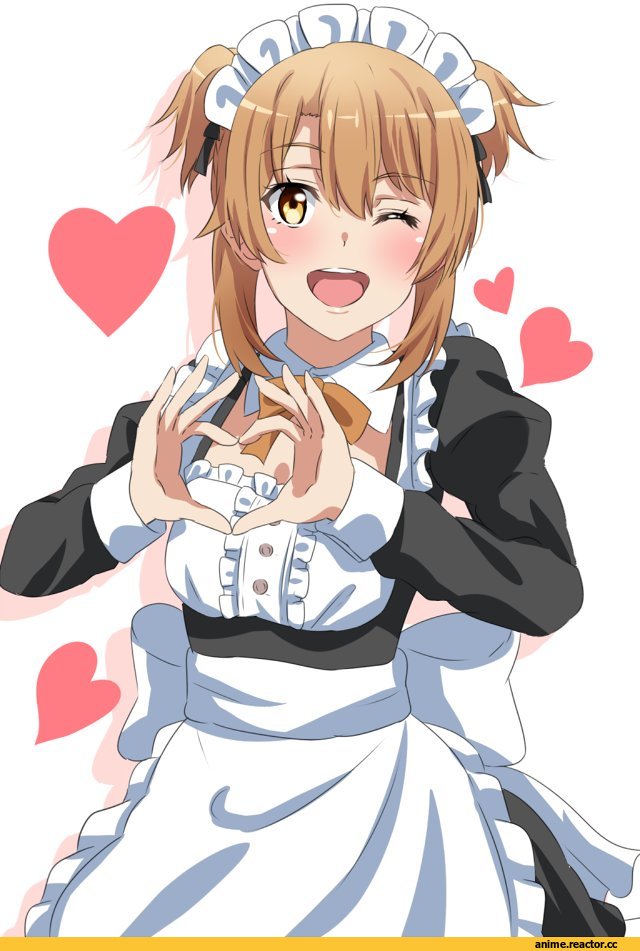 Isshiki Iroha, OreGairu, d_recolors, Maid, Anime